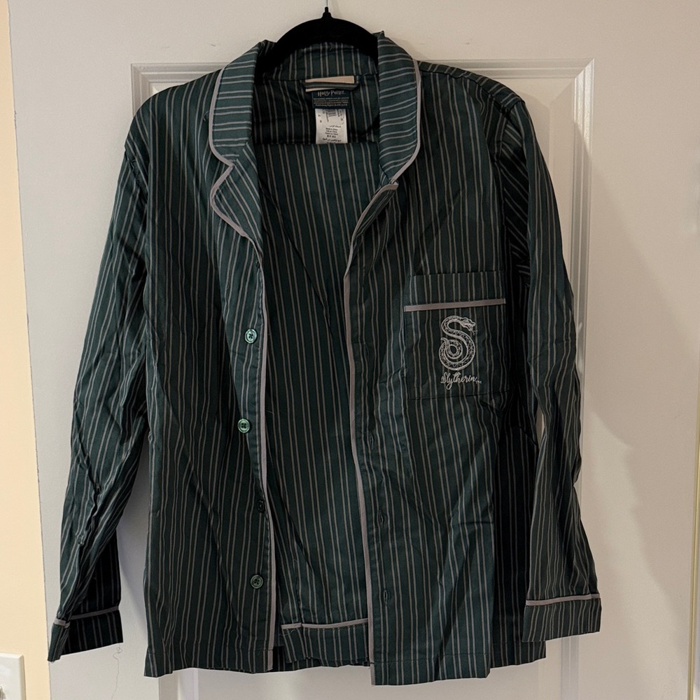 Harry Potter Slytherin teen pajama set